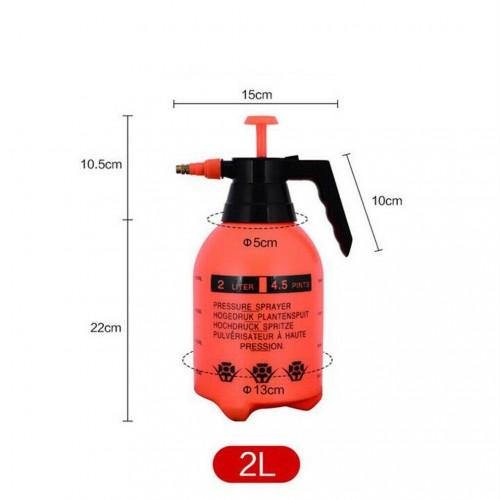 0645 Water Sprayer Hand-held Pump Pressure Garden Sprayer - 2 L